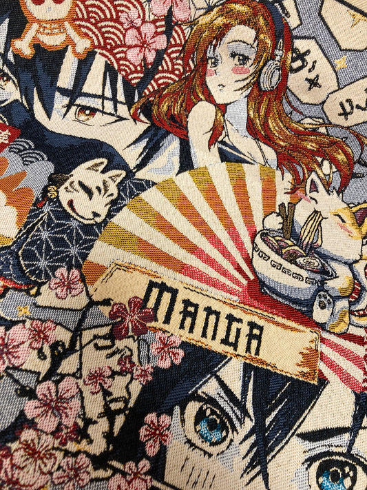 Kussen Kawai oranje - Bamar Fashion