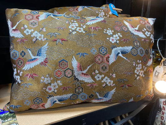 Kussen Crane gold - Bamar Fashion