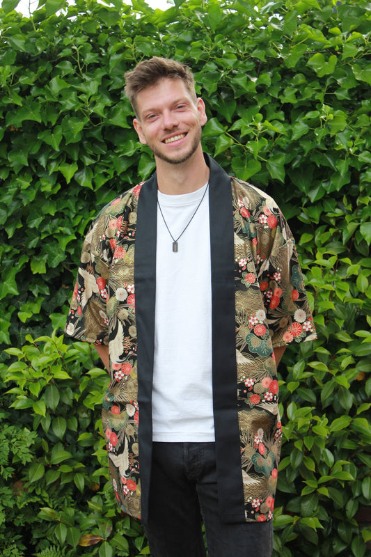 Happi Coat - Saki black - Bamar Fashion