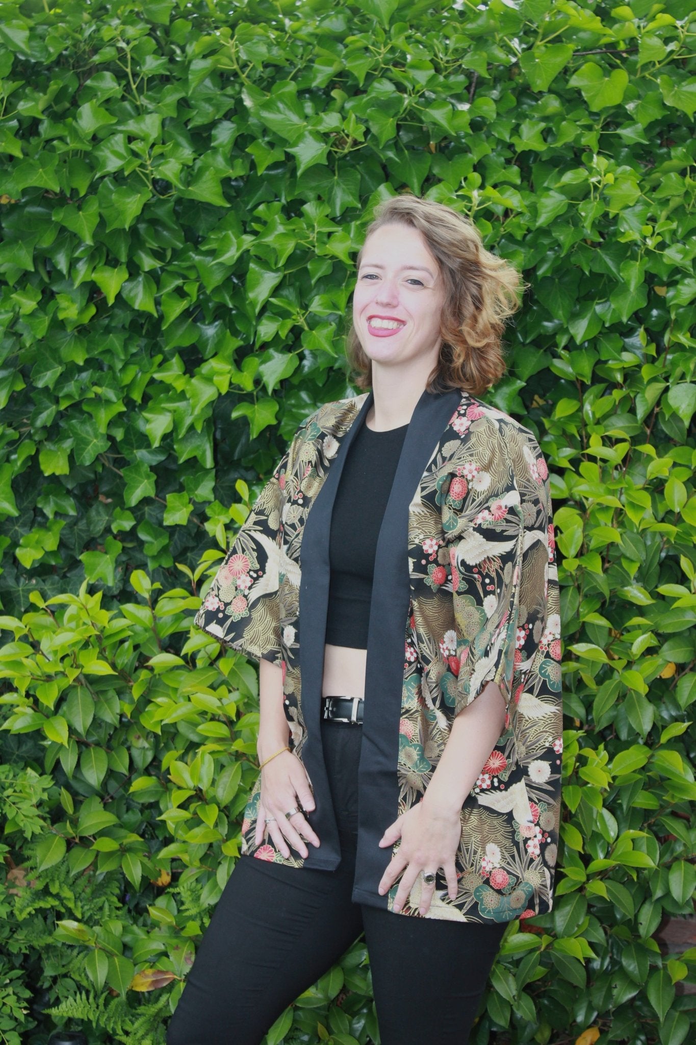 Happi Coat - Saki black - Bamar Fashion