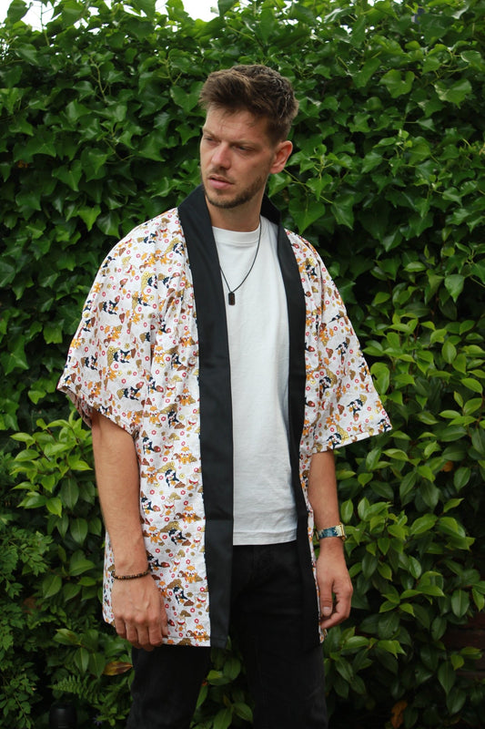 Happi Coat - Shiba ivory - Bamar Fashion