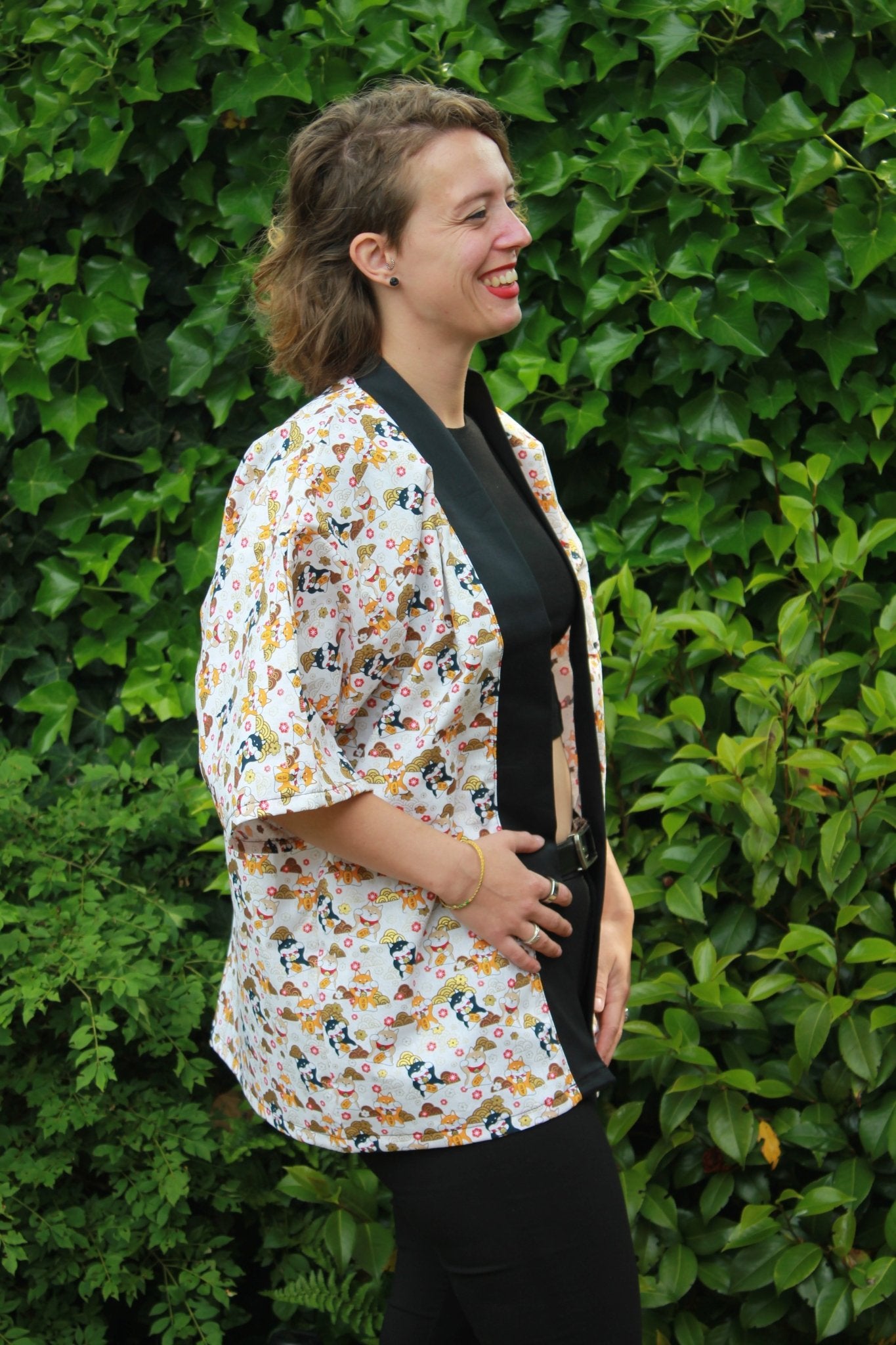 Happi Coat - Shiba ivory - Bamar Fashion