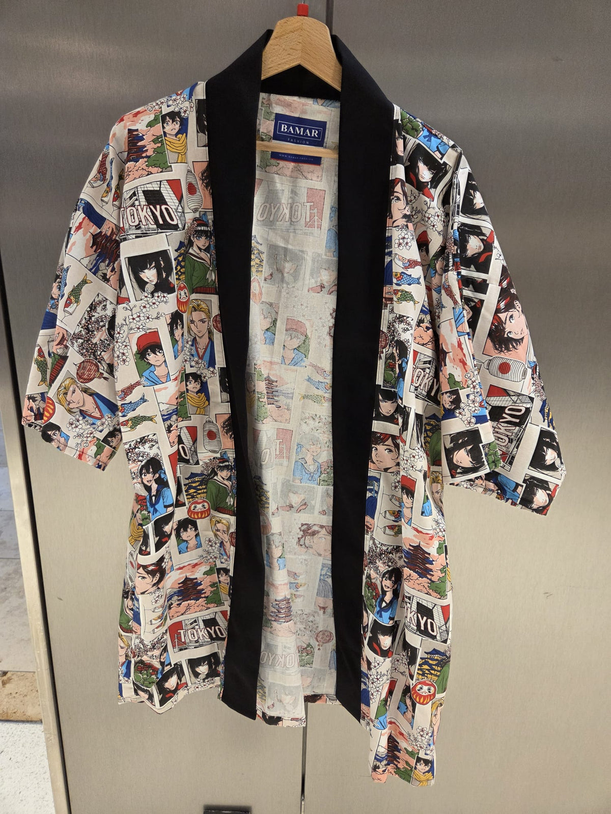 Kimono jacket - Jaipur pink