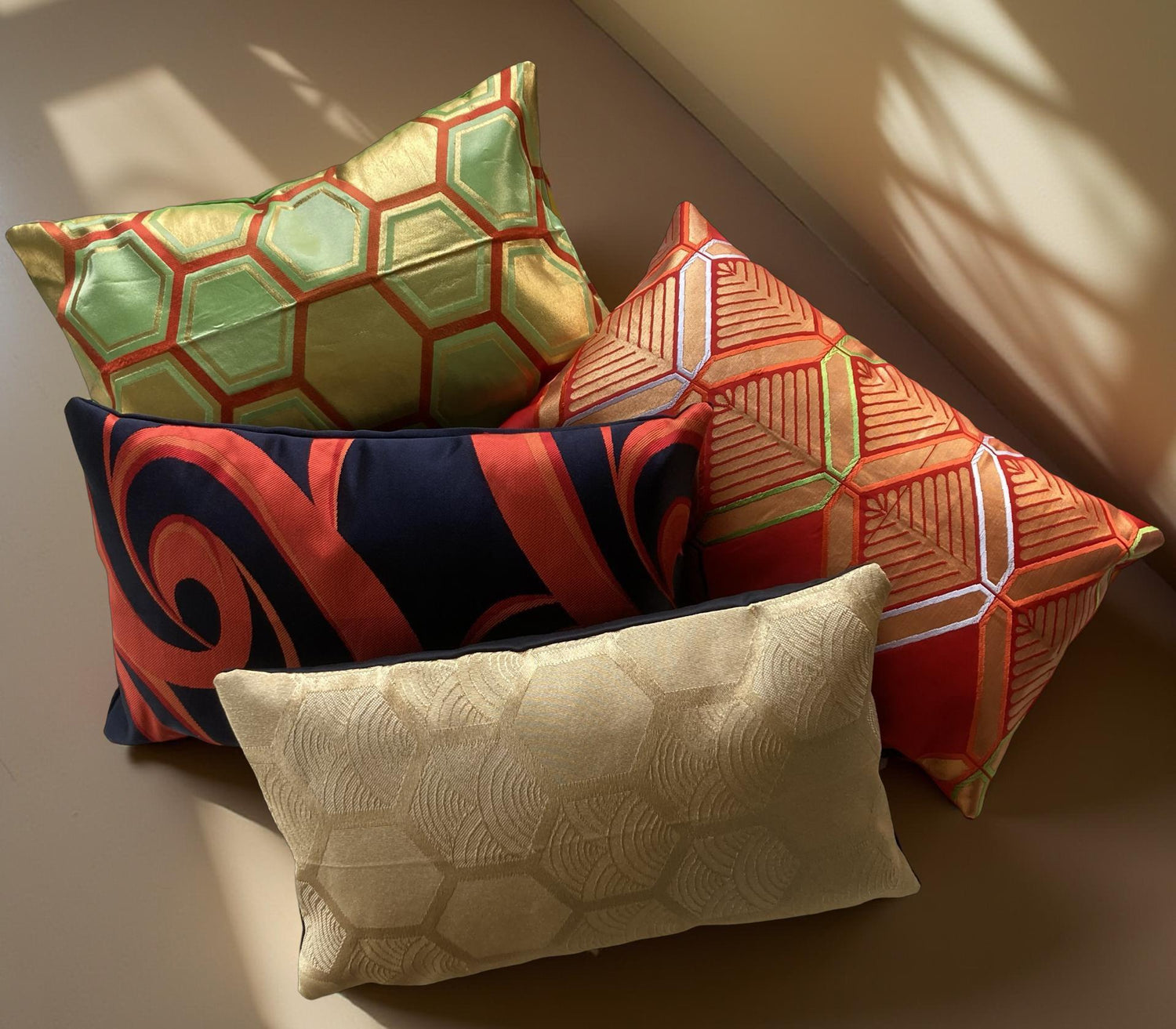 Vintage upcycled kussens - Bamar Fashion