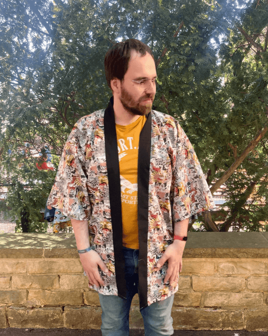 Kimono jas - Kawai kleur - Bamar Fashion
